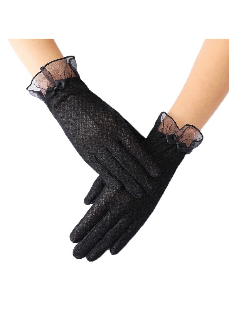 Women's Driving Gloves Lace Gloves Protection Summer UV Protection Sports Gloves